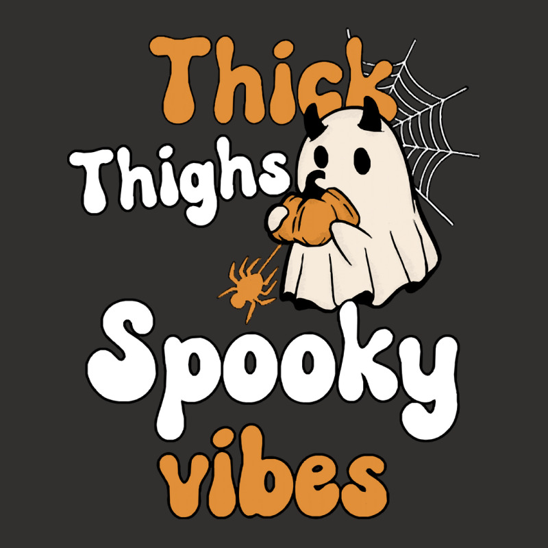 Thick Thighs Spooky Vibes Thick Thighs Spooky Vibes - Retro Groovy Vin Champion Hoodie | Artistshot