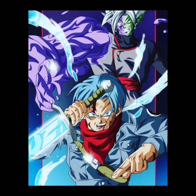 Trunks Vs Zamasu 1 Cropped Hoodie by PierceKnight | Artistshot