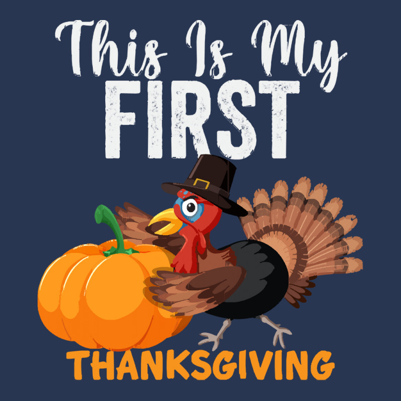 This Is My First Thanksgiving This Is My First Thanksgiving Men Denim Jacket | Artistshot