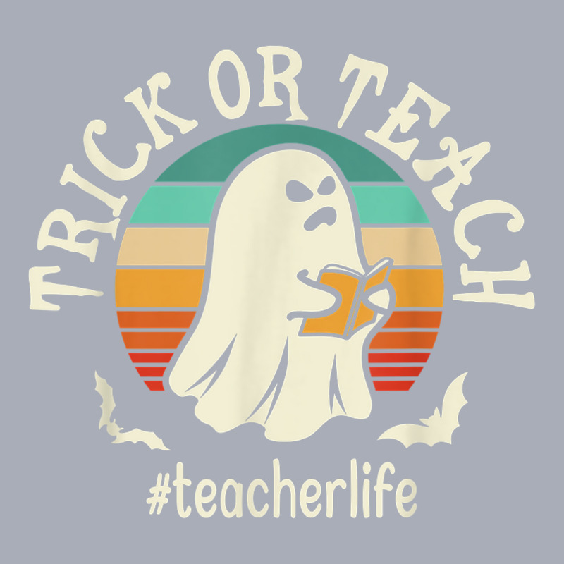 Retro Trick Or Teach Ghost Teacher Funny Halloween Costume Tank Dress by Outpost | Artistshot