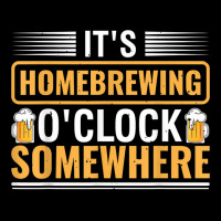 It's Homebrewing O'clock Somewhere Beer Brewing Alcoholic T Shirt Women's V-neck T-shirt | Artistshot