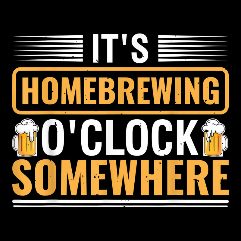 It's Homebrewing O'clock Somewhere Beer Brewing Alcoholic T Shirt Women's V-Neck T-Shirt by alishia3asa | Artistshot