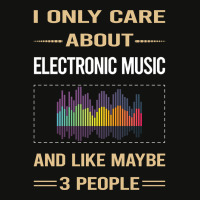 Funny 3 People Electronic Music Scorecard Crop Tee | Artistshot