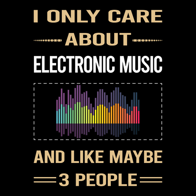 Funny 3 People Electronic Music Cropped Sweater by Bertrand Angulo | Artistshot