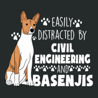 Civil Engineering Graduate Civil Engineering And Basenjis Women's Triblend Scoop T-shirt | Artistshot