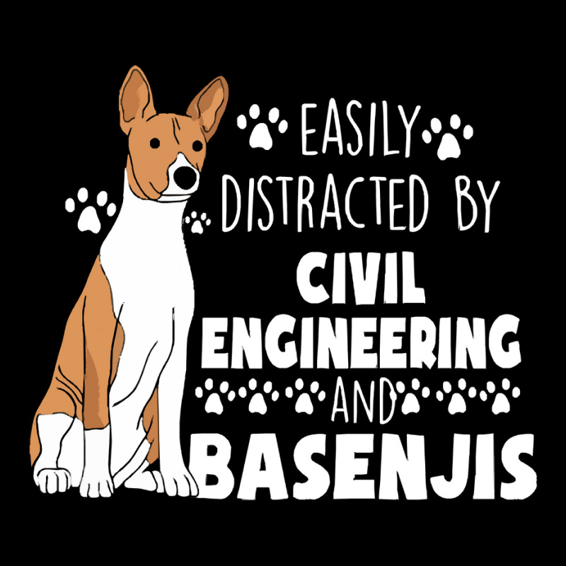 Civil Engineering Graduate Civil Engineering And Basenjis Cropped Hoodie by cm-arts | Artistshot