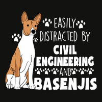 Civil Engineering Graduate Civil Engineering And Basenjis Scorecard Crop Tee | Artistshot