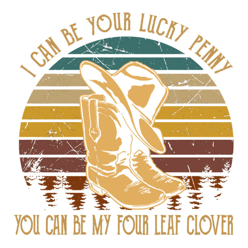 I Can Be Your Lucky Penny Tshirt Cowboys Boots Music Country Long Slee V-neck Tee | Artistshot