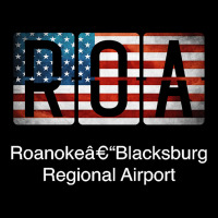 Roa Roanokeâ€“blacksburg Regional Airport Adjustable Cap | Artistshot