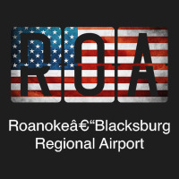 Roa Roanokeâ€“blacksburg Regional Airport Classic T-shirt | Artistshot