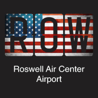 Row Roswell Air Center Airport T-shirt | Artistshot