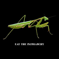 Praying Mantis - Eat The Patriarchy (she's Got Legs) Light Classic Fleece Short | Artistshot