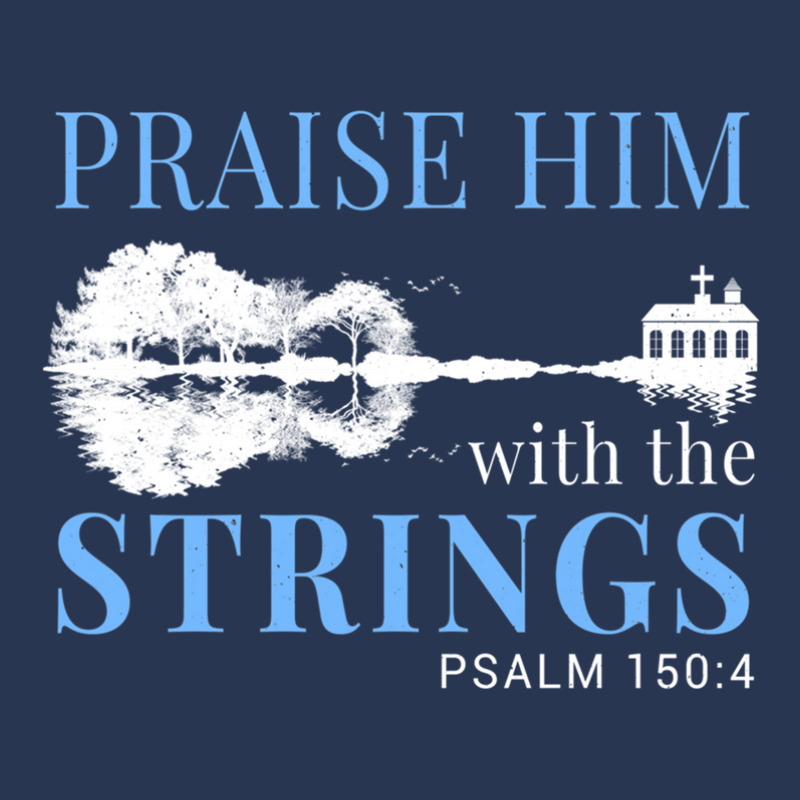 Praise Him With The Strings 1 Ladies Denim Jacket by DavidJones | Artistshot