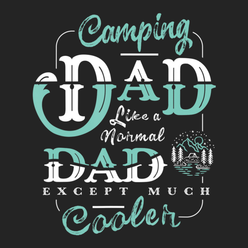 Camping Dad For Daddy Father Day Camper Men 3/4 Sleeve Shirt by shirondataylornmc | Artistshot