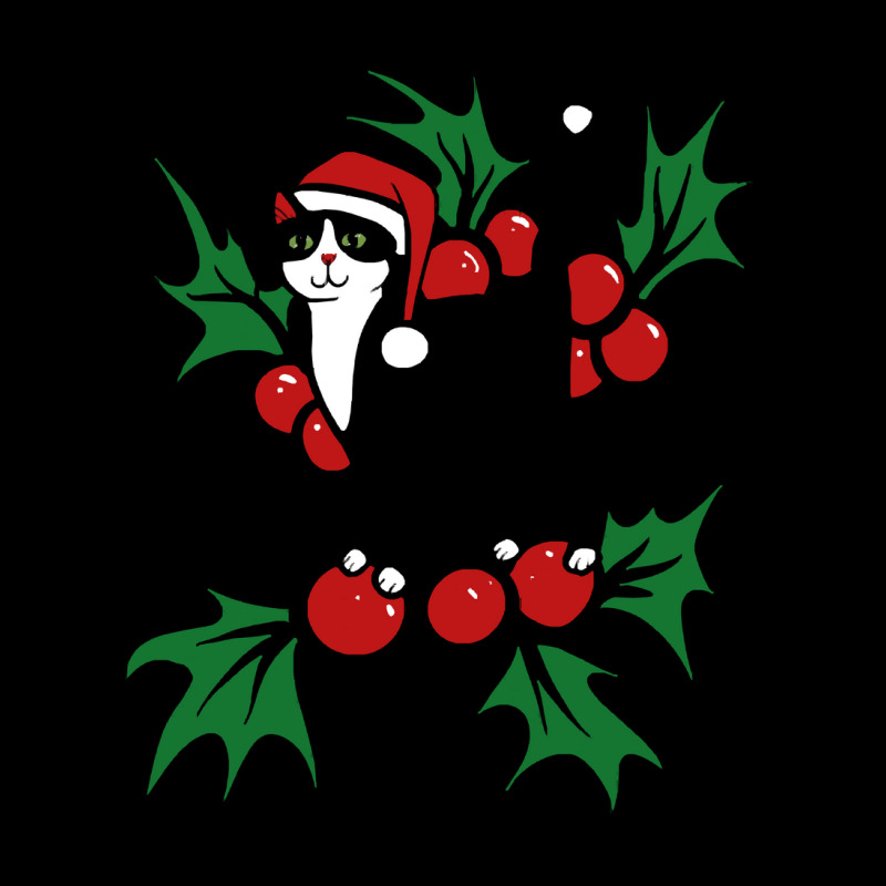 Tuxedo Cat Christmas Tuxedo Cat Christmas Pocket T-shirt | Artistshot