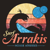 Arrakis Vintage Distressed Surf Tank Top | Artistshot