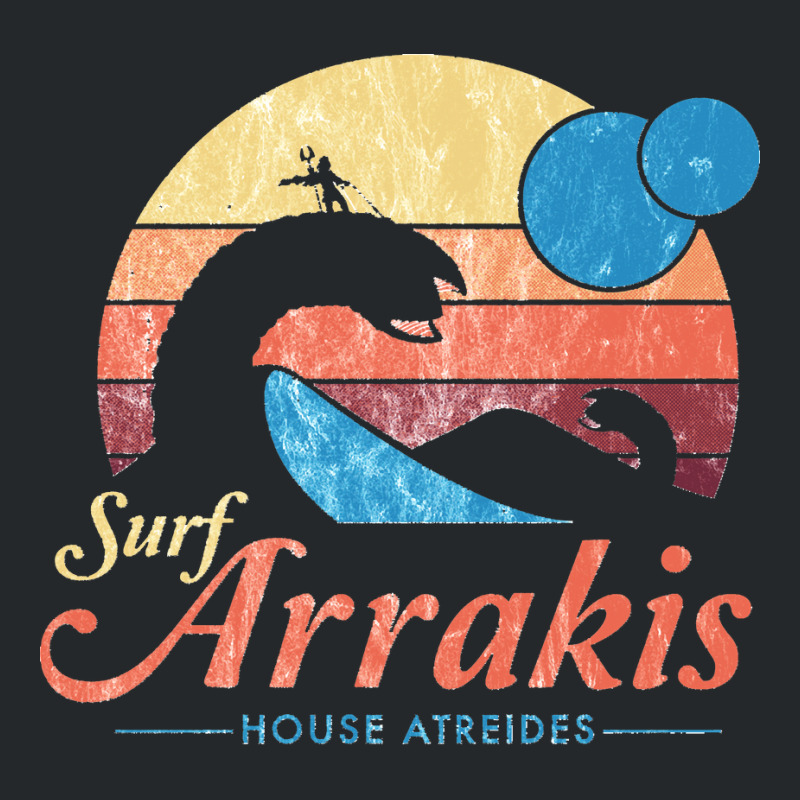 Arrakis Vintage Distressed Surf Crewneck Sweatshirt by cm-arts | Artistshot