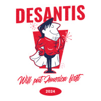 Desantis 2024 V-neck Tee | Artistshot