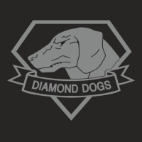 Metal Gear Solid - Diamond Dogs (gray) Ladies Fitted T-shirt | Artistshot