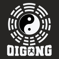 Meditation Qigong Yin And Yang Sweatshirt Ladies Fitted T-shirt | Artistshot