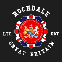 Rochdale Great Britain British Pride Vintage Classic T-shirt | Artistshot