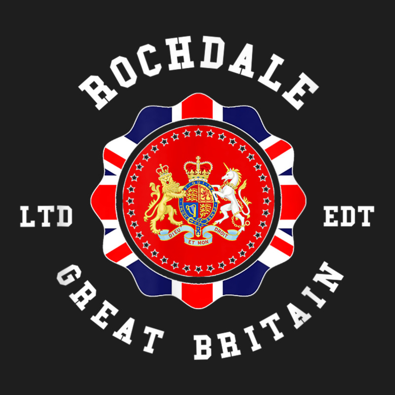 Rochdale Great Britain British Pride Vintage Classic T-shirt | Artistshot