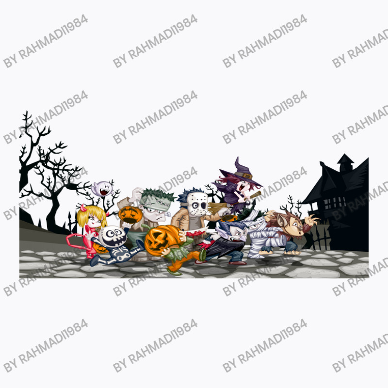 Halloween Poster Halloween Background 493214024b0b862adc745a483716e786 T-shirt | Artistshot