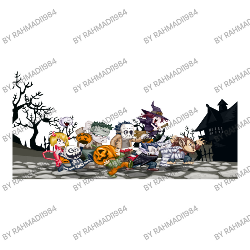 Halloween Poster Halloween Background 493214024b0b862adc745a483716e786 V-neck Tee | Artistshot