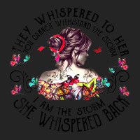 Tattoo Lady They Whispered To Her You Cannot Withstand Storm 3/4 Sleeve Shirt | Artistshot