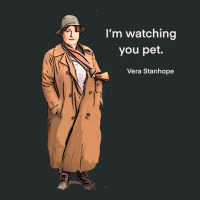 Dci Vera Stanhope I'm Watching You Pet.   Classic  Copy Women's Triblend Scoop T-shirt | Artistshot