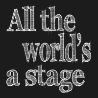 All The World's A Stage Theatre Shakespeare Quote Theater Hoodie & Jogger Set | Artistshot