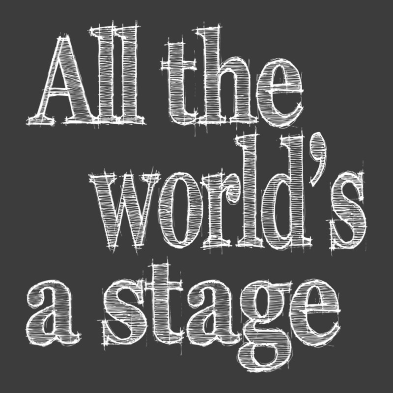 All The World's A Stage Theatre Shakespeare Quote Theater Men's Polo Shirt by cm-arts | Artistshot