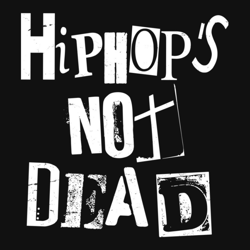 Hip Hop Is Not Dead - Vintage Grunge - Rap Hiphop Gangster 1 Pin-back Button | Artistshot