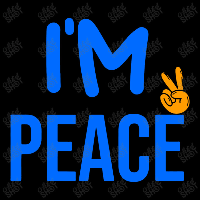 I Come In Peace I'm Peace Funny Matching Couples V-neck Tee | Artistshot