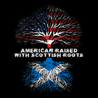 American Raised With Scottish Roots Scotland Men's Long Sleeve Pajama Set | Artistshot