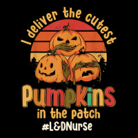 I Deliver The Cutest Pumpkins L&d Nurse Halloween Costumes Adjustable Cap | Artistshot