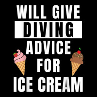 Diving Advice For Ice Cream Water Sports Funny Scuba Diver Baby Tee | Artistshot