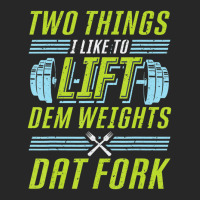 Bodybuilding Weightlifting Two Things I Like To Lift Women's Pajamas Set | Artistshot