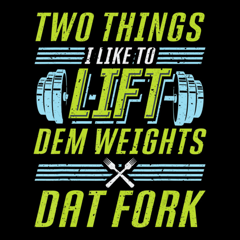 Bodybuilding Weightlifting Two Things I Like To Lift Cropped Sweater by cm-arts | Artistshot