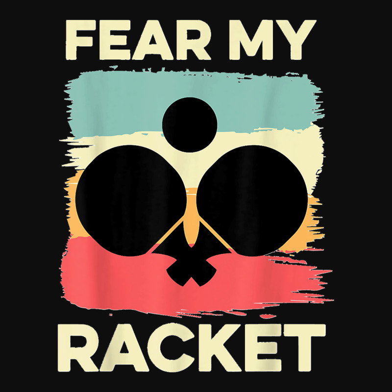 Fear My Racket Amateur Player Crop Top by ROGERWILLIAMWARD | Artistshot