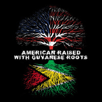 American Raised With Guyanese Roots Guyana Adjustable Cap | Artistshot