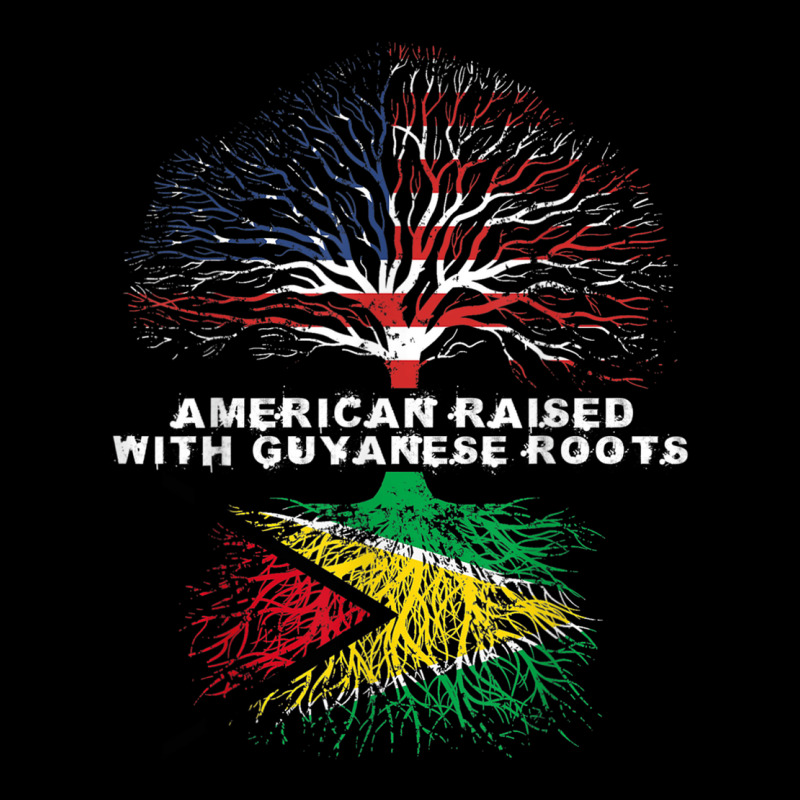 American Raised With Guyanese Roots Guyana Adjustable Cap | Artistshot