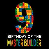 Building Blocks 9th Birthday Of The Master Builder Colorful Maternity Scoop Neck T-shirt | Artistshot