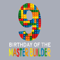 Building Blocks 9th Birthday Of The Master Builder Colorful Tank Dress | Artistshot