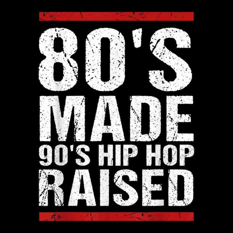 80s Made 90s Hip Hop Raised Apparel Pocket T-shirt | Artistshot