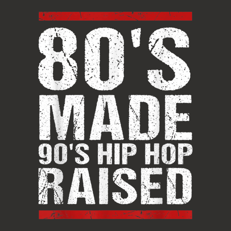 80s Made 90s Hip Hop Raised Apparel Champion Hoodie | Artistshot