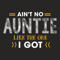 Ant No Auntie Like The One I Got For Nephew And Niece Ladies Fitted T-shirt | Artistshot