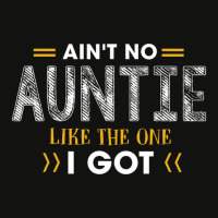 Ant No Auntie Like The One I Got For Nephew And Niece Scorecard Crop Tee | Artistshot