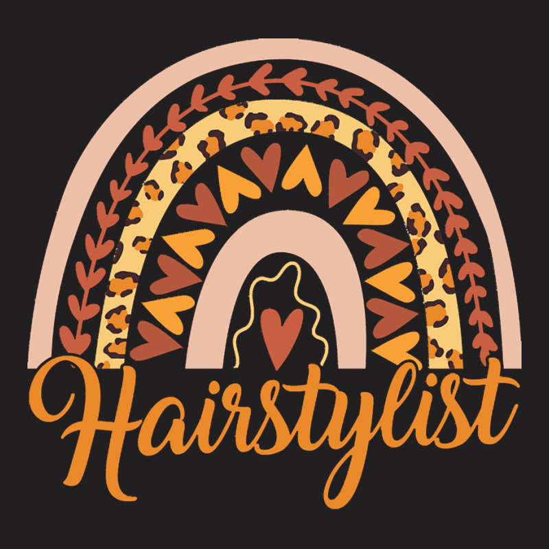 Hairstylist T-shirthairstylist Rainbow T-shirt_by White Martian _ T-shirt | Artistshot