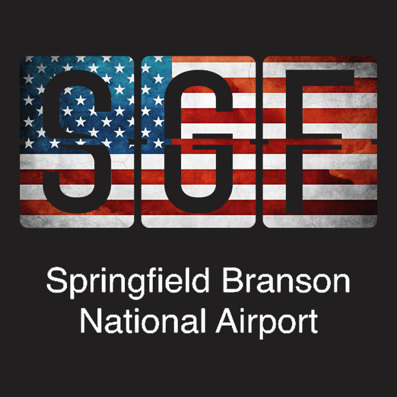 Sgf Springfield Branson National Airport T-shirt | Artistshot